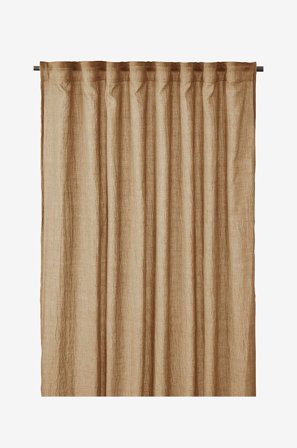 Svanefors - Gardin Sandy 2P - Brun - Veckbandslängder - 135X280 - Från Homeroom