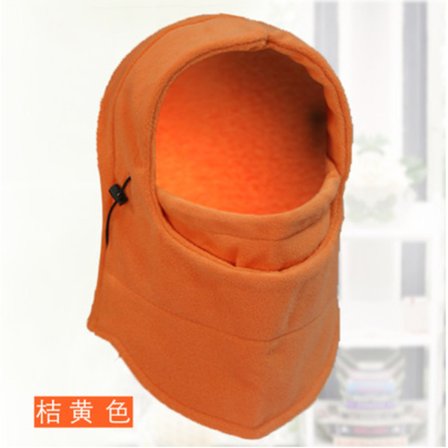 Tykk, multifunksjonell fleece ridehette med maske, CS-hette, utendørs ridehette