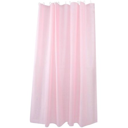 Enfärgad Duschdraperi Badrum Vattentåligt Förtjockat Bad Duschdraperi