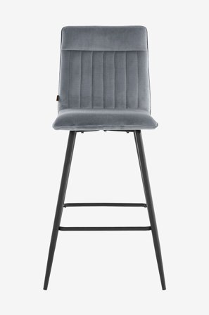 Loft24 - Barstol Zeta 2 - Grå - Barstoler & -krakker - Fra Homeroom