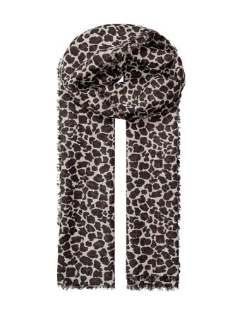 Becksöndergaard Leopa Woo Scarf - Grey - ONE SIZE