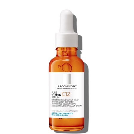 LA ROCHE-POSAY Pure Vitamin C 12 Siero Antirughe e Illuminante 30ml - Siero viso antirughe
