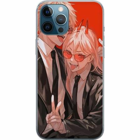 Apple Iphone 12 Pro Max Genomskinligt Skal Chainsaw Man