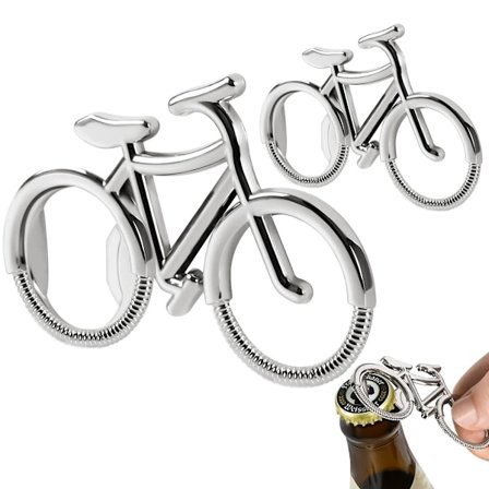 2 stk. cykel ølkapsler, bærbare ølkapsler, sjove ølkapsler