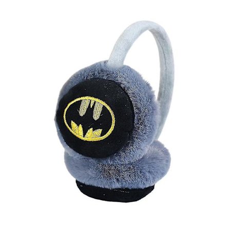 Ørevarmere til børn, drenge og piger, Batman, Spiderman, superhelt, vintervarme, bløde ørevarmere_max