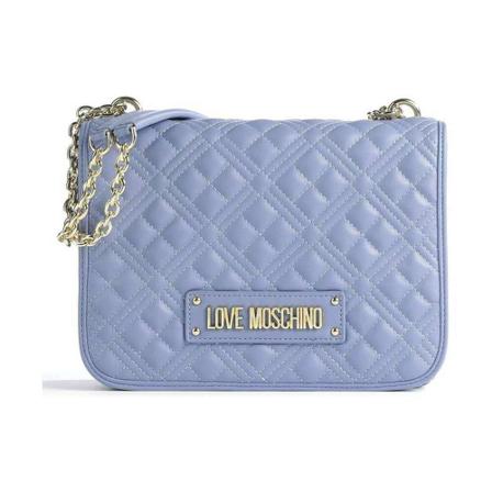 Moschino, Shoulder Bag Niebieski, Kobieta, Rozmiar: ONE Size