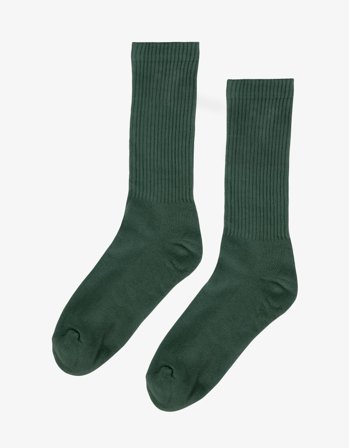 Organic Active Sock - Emerald Green - 36-40