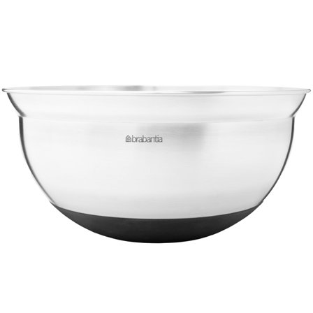 Brabantia Profile bakebolle 3 liter, stål' - 'Sølv