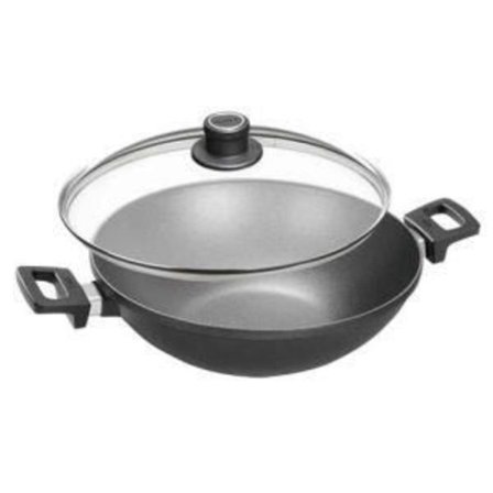 WOK I ALUMINIUM MED TITANIUM INDUKTION 32 CM - WOLL