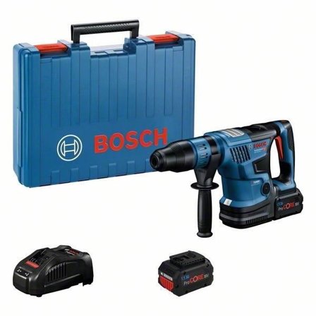 SDS Max GBH 18V-36 C sladdlös borrhammare med två ProCORE 5,5Ah batterier + GAL 1880 CV laddare BOSCH standardbox