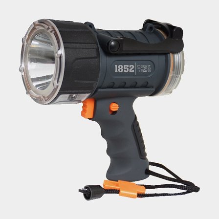 Projecteur à main / phare de recherche 1852-Marine, LED, 9 - 36 V, 7 W, gris / orange, flottant