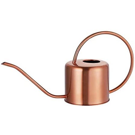 Lang Tud Vandkande Nordisk Stil Børstet Plante Vandkande til Indendørs og Udendørs Have Hjem Blomst (Rød Kobber)