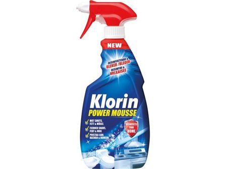 Klorin Grovrengöring Power Mousse 500ml - Lyreco - Städ och hygien - Rengöringsmedel - Grovrent