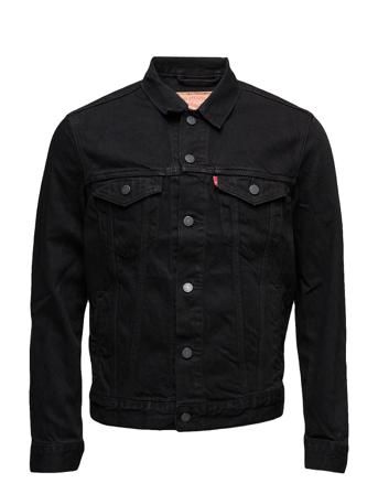 The Trucker Jacket P2673 Berkm Farkkutakki Denimtakki Musta LEVI ́S Men