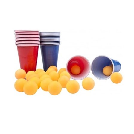 Drikkespil beer pong 48 dele