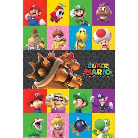 Poster - SUPER MARIO (CHARACTERS)