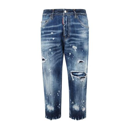 Dsquared2, Jeans Blauw, Heren, Maat:M