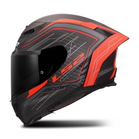 LS2 FF807 Dragon Subic Full Face Helmet Red XL