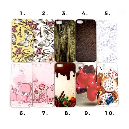 Skal med motiv iPhone 5/5S/SE