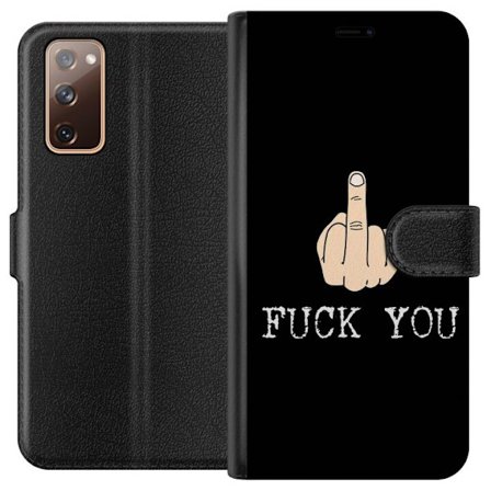 Yhteensopiva Lompakkokotelo Samsung Galaxy S20 FE Vittu Sinä