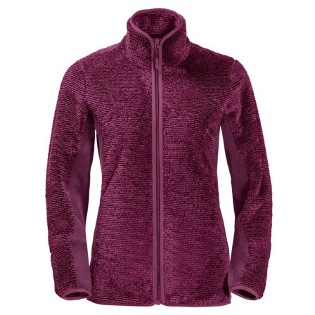 Jack Wolfskin Pine Leaf Jacket Women's Women Mid layer tops Purple S