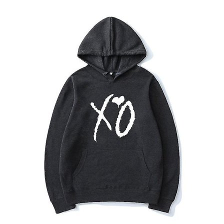 The Weeknd trykte hættetrøjer Xo Mode Print hættetrøje herre kvinder Harajuku Hip Hop pullover hættetrøje toppe .i
