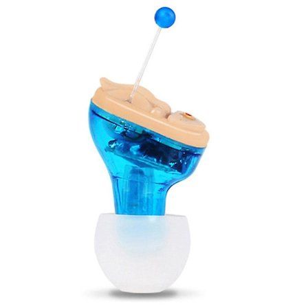 Mini digital hörapparat In-ear Osynlig ljudförstärkare Röstljud Seniorer