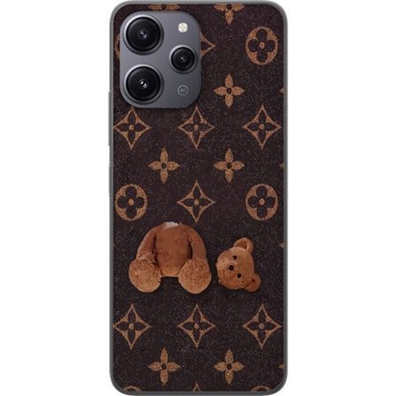Yhteensopiva Puhelinkuori Xiaomi Xiaomi Redmi 12 Graafinen monogrammikuvio, jossa taiteellisesti muotoiltu nalle