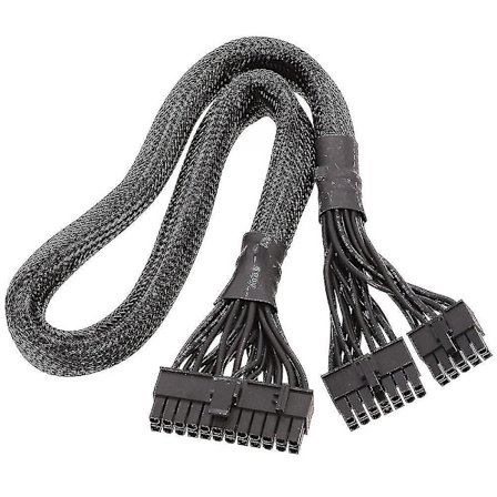 14+10-stifts till 24-stifts ATX-strömkabel 20+4-stifts PC PSU-moderkortskabel för Corsair Ax1500i Ax1