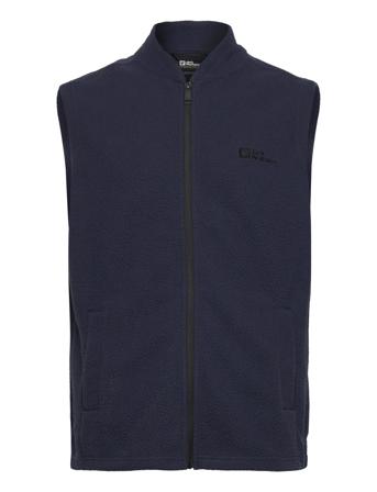 Light Curl Vest M Blue Jack Wolfskin