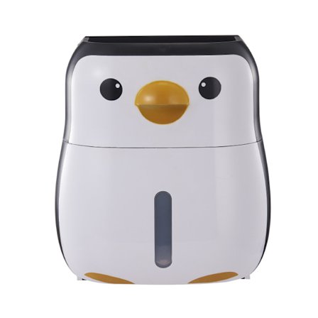 Varastopenguin-muotoinen seinäasennus wc-paperiteline rullalle