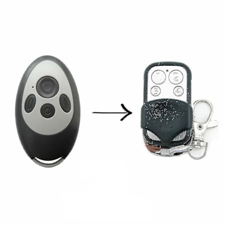 Seip Fjärrkontroll Tm60 Skr433-1 Skrj433 Ersättningsfjärrkontroll för Garage/Grind -q