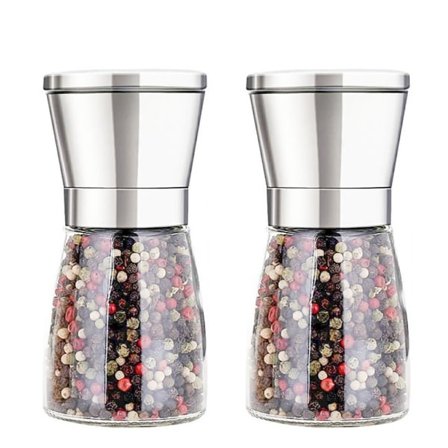 IC Guld salt- og peberkværn - Gylden salt- og peberkværn - Peberkværne i messing, genopfyldelige