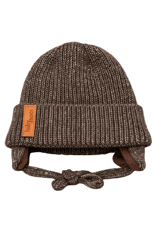 BabyMocs Earflap Beanie Accessoarer Unisex Grå 3-9 months