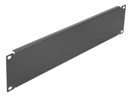 Delock Network Cabinet Blind Cover - dekkepanel for rackavskjerming - 2U