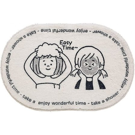 Tflycq Mjuk Mysig Cartoon Badmattor Vardagsrumsmatta Badmattor Halkfri badrum Söt Dörrmatta Badrumsmatta Sovrum Slitstark kök Dörrmatta Område Matta