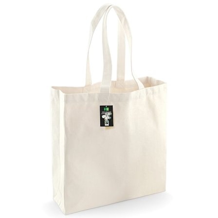 Westford Mill Cotton Classic Shopper Bag (21 liter) (2-pack)