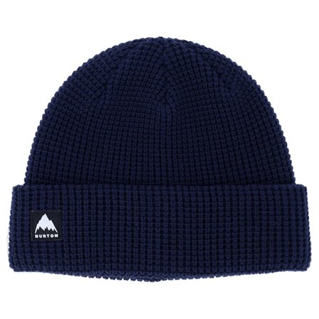 Burton - Blå cuff Lue - Recycled Waffle Beanie Dress Blue Cuff @ Hatstore