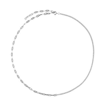 925 Sterling Sølv Fargerik Cubic Zirconia Choker Kjede Halskjede 2021 Regnbue Sjarm Lang Kjede Smykker Horoskop CZ Kvinner Gave