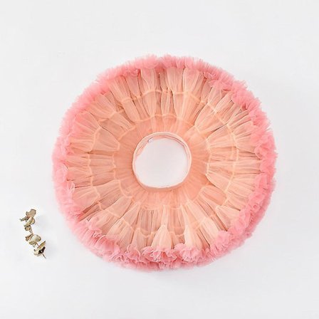Baby jenter tyll tutu skjørt ballerina underskjørt fluffy barn ballett skjørt for fest dans prinsesse jente tyll klær 1-10 år