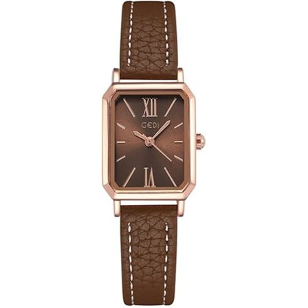 Naisten rannekello - Tumma kahvi