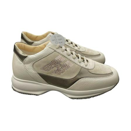 Hogan, Sneakers Beige, Dames, Maat:36 EU