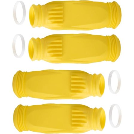 Premium Membran med Lång Livslängd för Poolrengörare - 4-pack - Kompatibel med Zodiac Baracuda G3, G4 Alpha 2 3 - Ersätter W69698, W81701, W81700, 