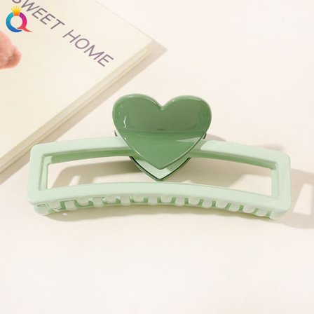 Shark Clip Hårklo GRÖN