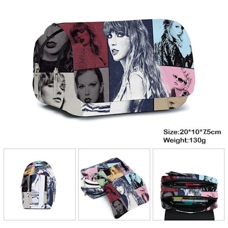 NY-Taylor Swift Penalhus til Børn Grundskole Tegneserie Spil Skriveartikler Æske-1