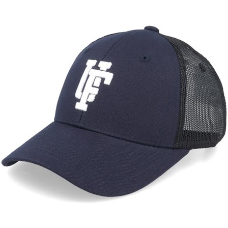 Upfront - Ble trucker Czapka Z Daszkiem - Spinback Navy Blue/White Trucker @ Hatstore