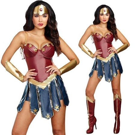 Halloween kostume COSPLAY Wonder Woman