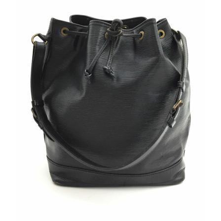 Louis Vuitton Vintage, Pre-owned Bucket Bags Zwart, Dames, Maat:ONE Size,leer
