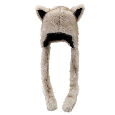 Beskyttende ørehatt som tilbyr varme og søte reveører Design Utendørs ørebeskyttere for barn Voksne i den kalde årstiden Hvit