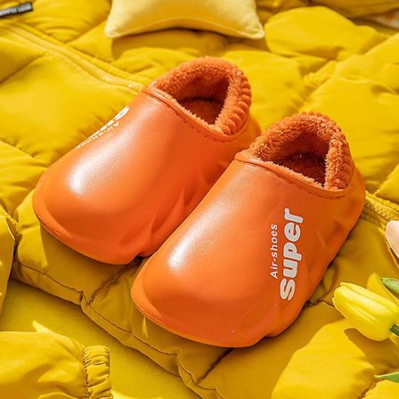 Snötofflor Vinter Varma Slip On Plyschskor Vattentäta Anti Slip Low Top Flat Shoes